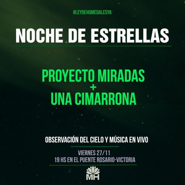 Noche de estrellas, música y conexión