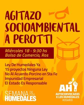 Ambientalistas vuelven a marchar hartos del humo que invade Rosario