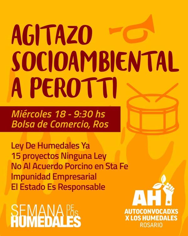 Ambientalistas vuelven a marchar hartos del humo que invade Rosario