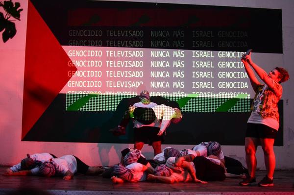 Perfo palestina israel genocida