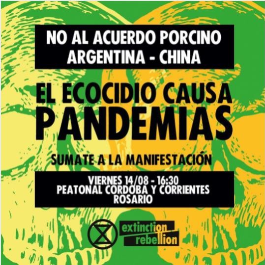 No al acuerdo porcino