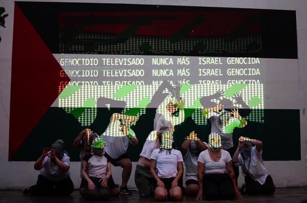 Perfo palestina nunca más