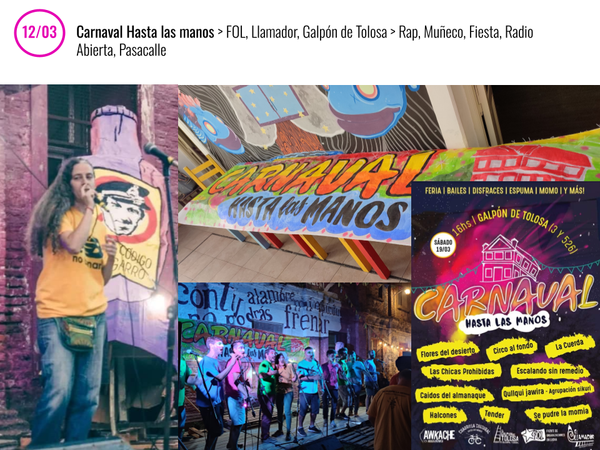 Carnaval Hasta las Manos 2022