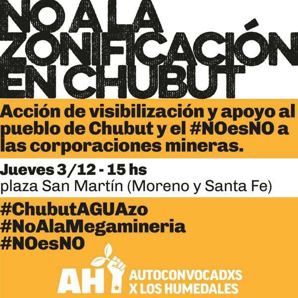 No a la  "zonificación minera