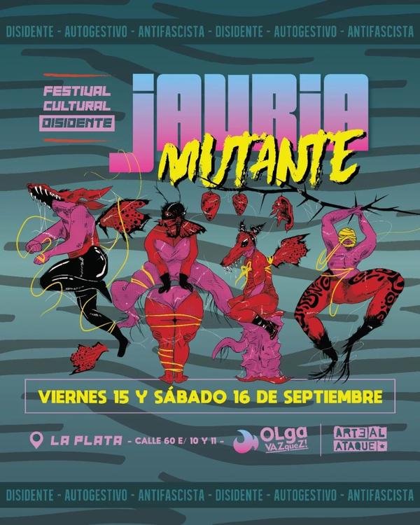 Flyer del 5° jauría mutante