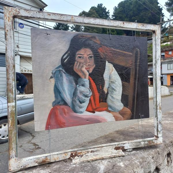 Copia de "Mujer del pueblo" de Anibal Pinto