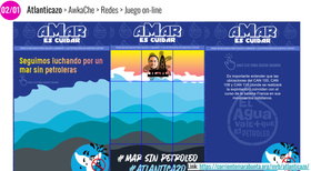 Captura de pantalla del juego "El mar es cuidar"