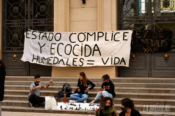 En el marco de los catorce días de aislamiento social y obligatorio a causa del retroceso de fase, la lucha en favor de una ley de humedales que regule el ecocidio que se lleva adelante en las islas del Paraná sigue en pié.