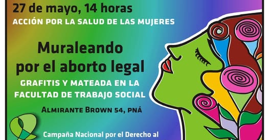 Flyer de invitacion a la Muraleada
